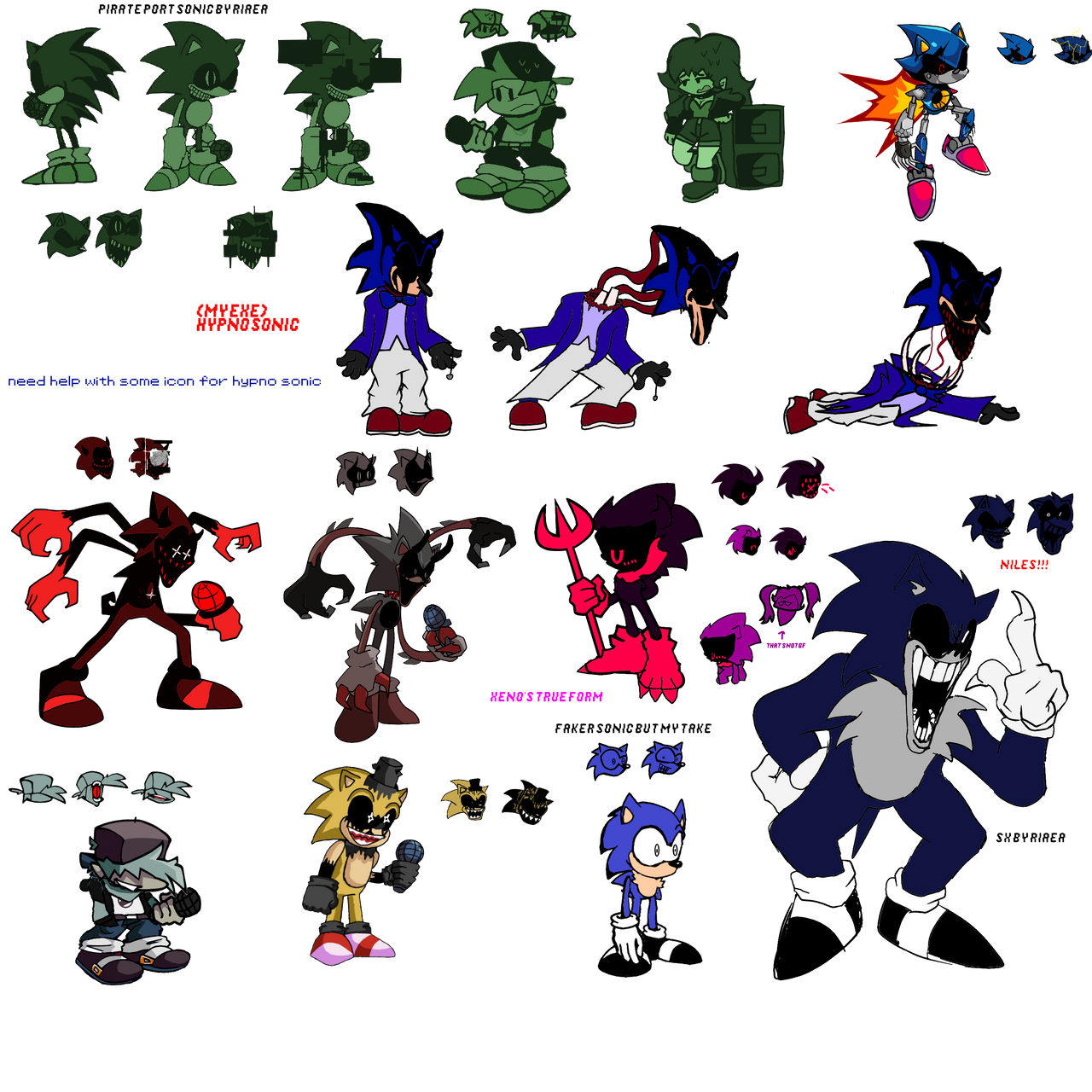 Sonic EXE in a nutshell by TheSonicResource on DeviantArt