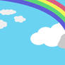 Rainbow Cloud Wallpaper 16x9