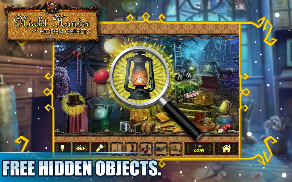 Hidden Objects Night Hunter - Free Android Games by wappnotech on ...
