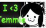 I Love Temmie Stamp