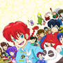 Ranma 1/2 - Group Cluster (Ranma Zine Entry)