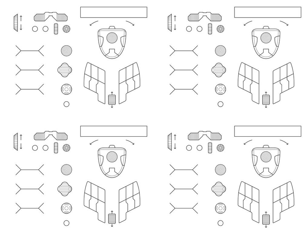 Thrustmaster T.1600M FCS Hotas Layout Blank by Oriet on DeviantArt