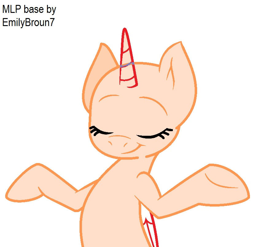 MLP Base #1 by EmilyBroun7 on DeviantArt