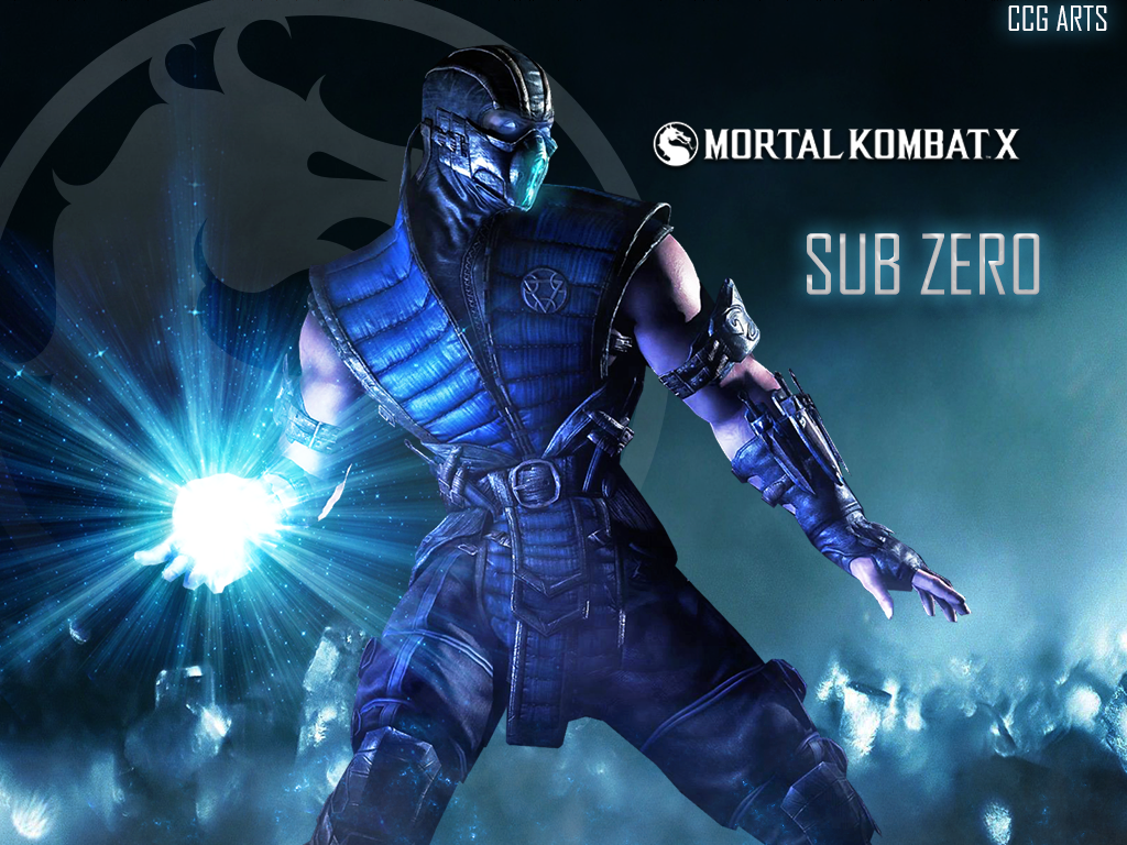 Wallpaper Mortal Kombat X Sub Zero By Ccg Arts On Deviantart