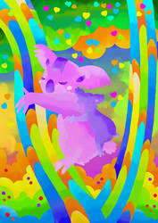 -Koala life- Just color
