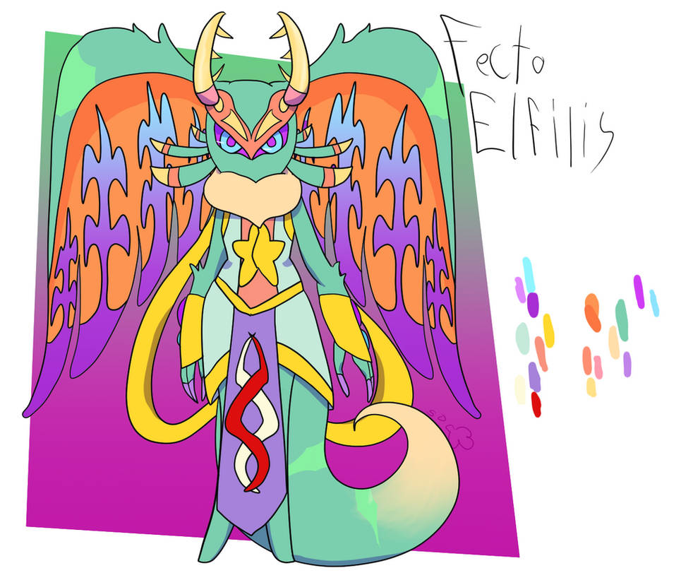 Fecto Elfilis gijinka by MoonMacabre on DeviantArt