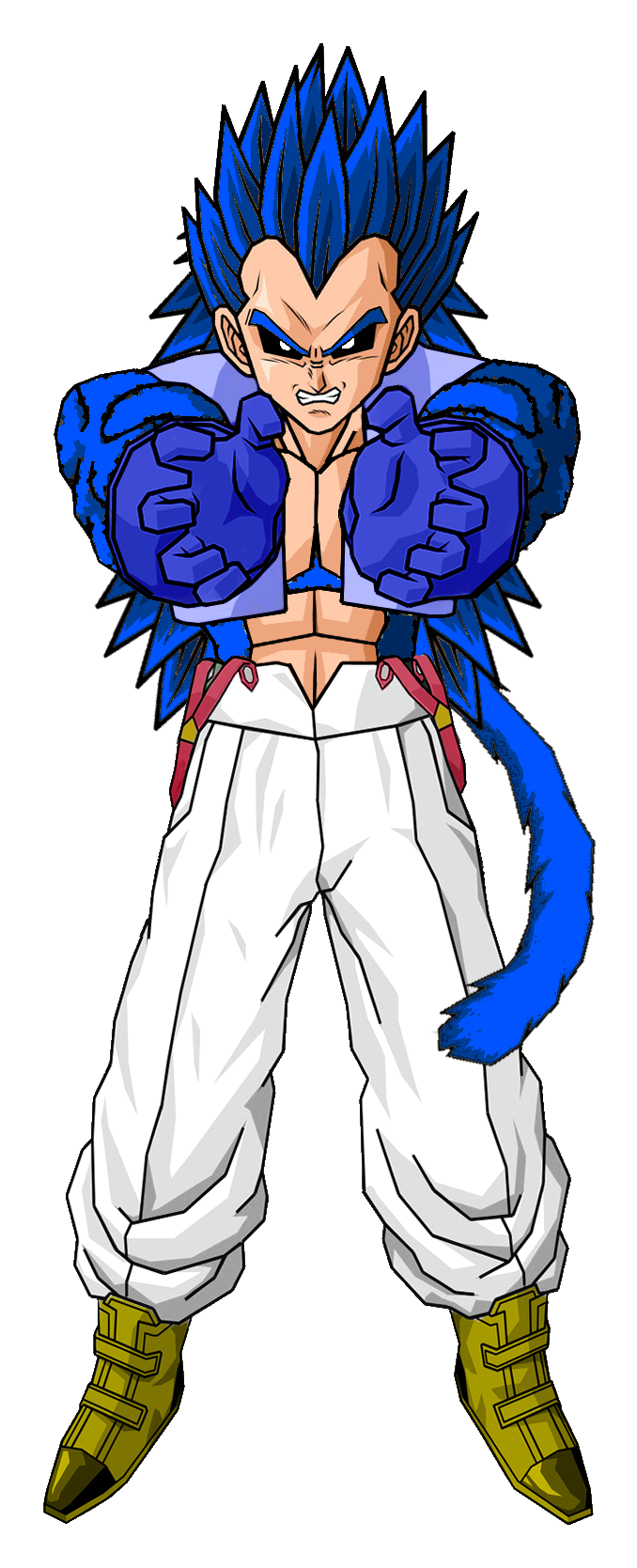 Blue Gogeta Xeno GIF by LordAries06 on DeviantArt