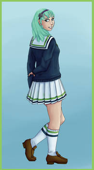 KnB OC - Seki Mikiko profile