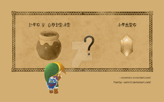 How Link learned about the hidden rupees