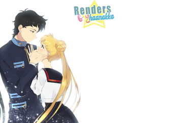 Seiya y usagi | Render Sailor Moon