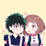 Deku Y Uraraka | Fan art