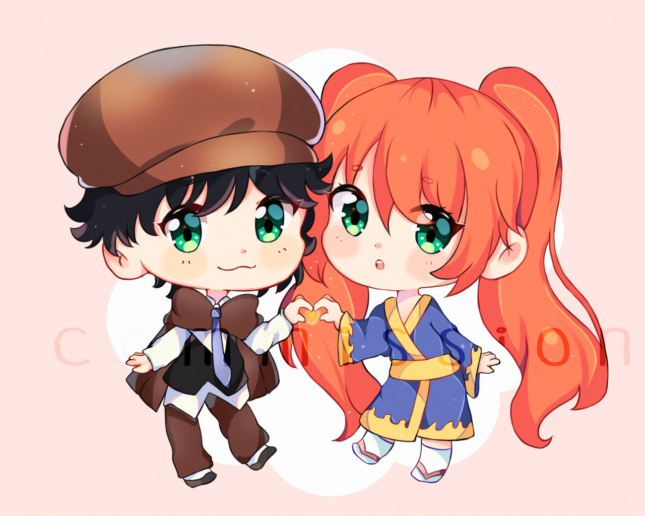 Commission/ chibis by Haanakko on DeviantArt