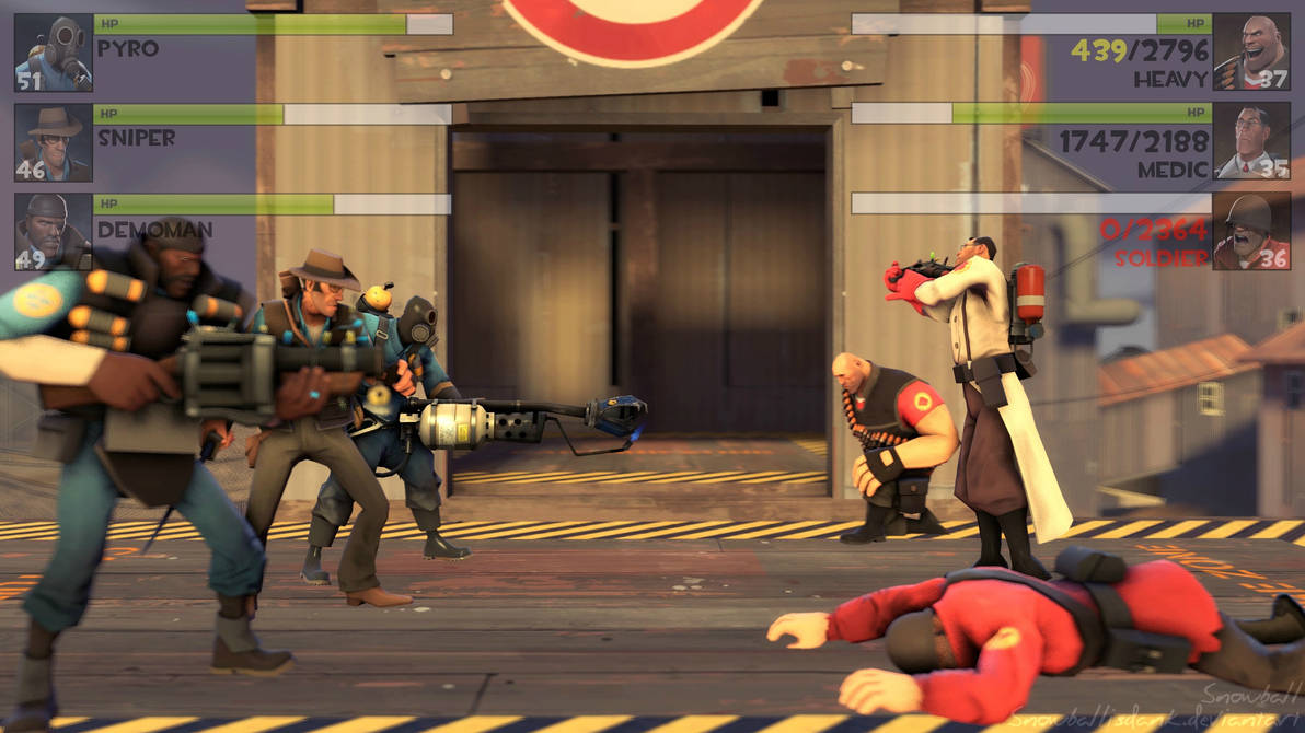 RPG Fight by SnowballisDank on DeviantArt