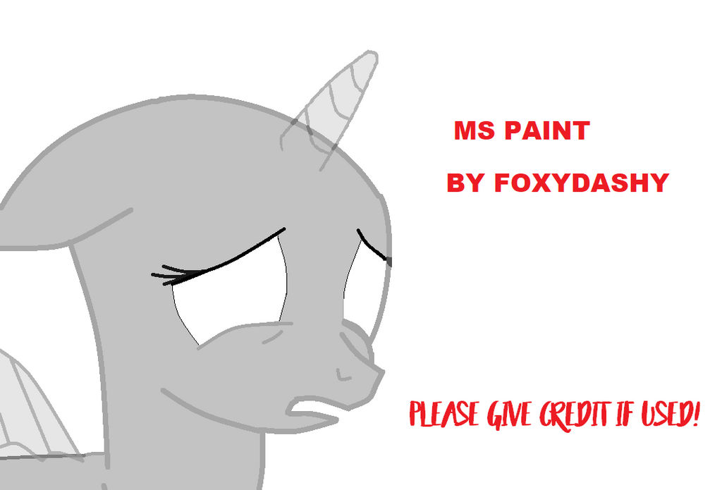 Sad Base 1 (PLEASE CREDIT ME) by TheRealFoxyDashy on DeviantArt