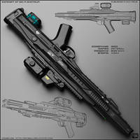 Digo - concept of futuristic shotgun