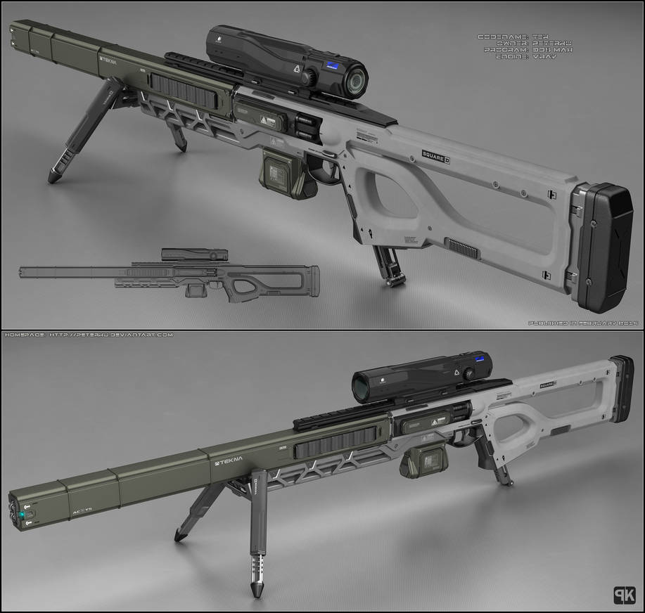 TEK - sniper rifle by peterku on DeviantArt