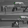 Quadro - Concept of sci fi sniper rifle.