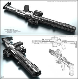 Q5 - sci fi shotgun