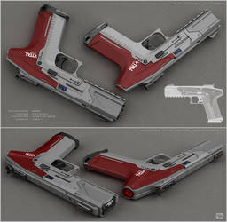 Sws - sci fi handgun