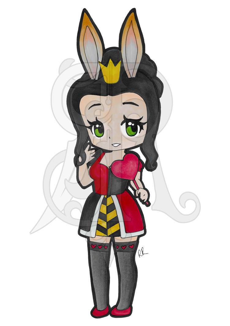 Rachael Rabbit as The Queen of Hearts by RachaelRabbit on DeviantArt