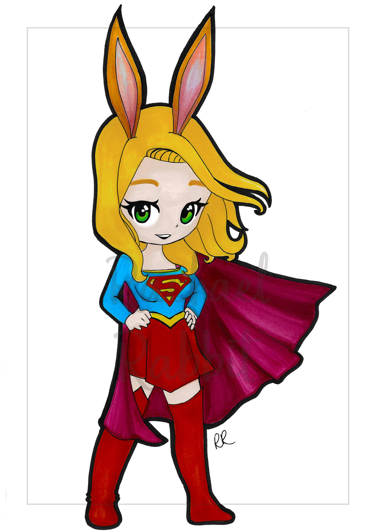 Rachael Rabbit as Supergirl, DC Universe Cosplay by RachaelRabbit on ...