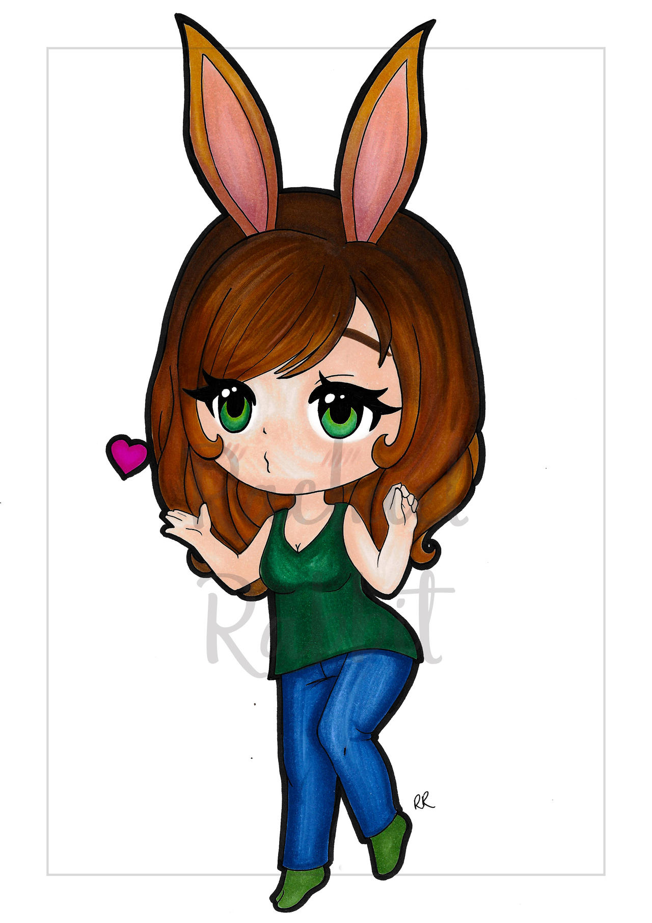 Rachael Rabbit Kisses by RachaelRabbit on DeviantArt
