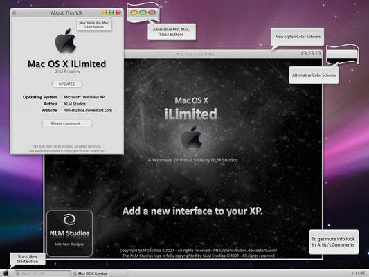 Mac OS X iLimited -2nd Preview