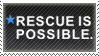 rescue is possible : stamp