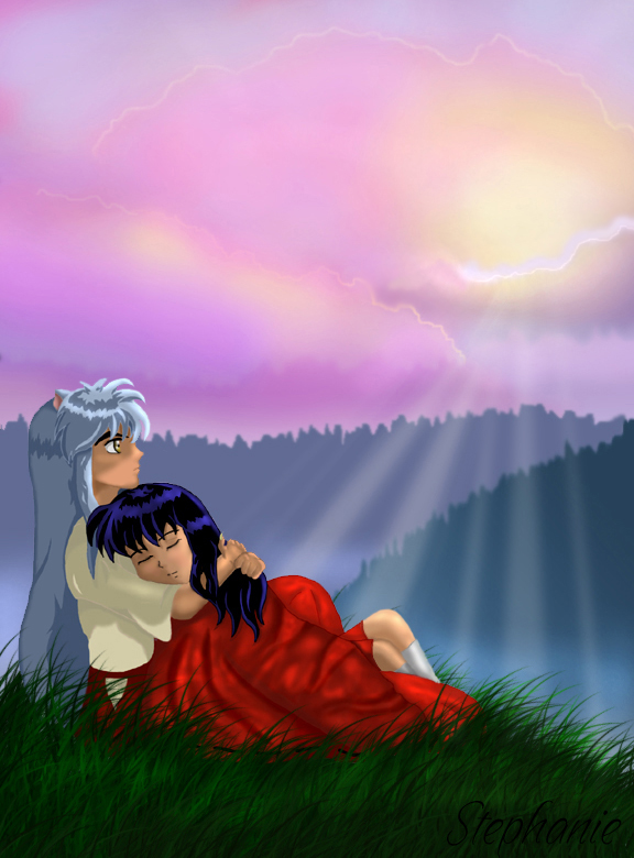 940 Koleksi Foto Romantis Inuyasha Dan Kagome Gratis Terbaik