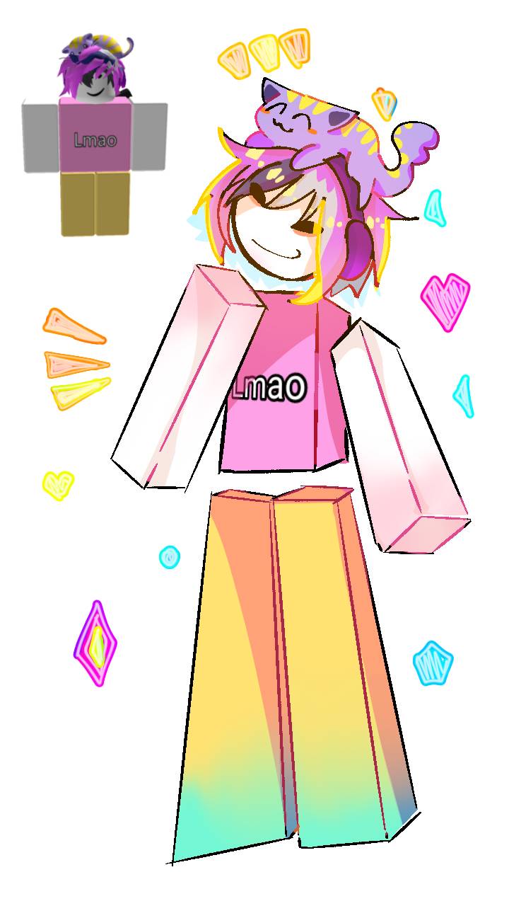 My roblox avatar is cool by lauratheluckygirl on DeviantArt