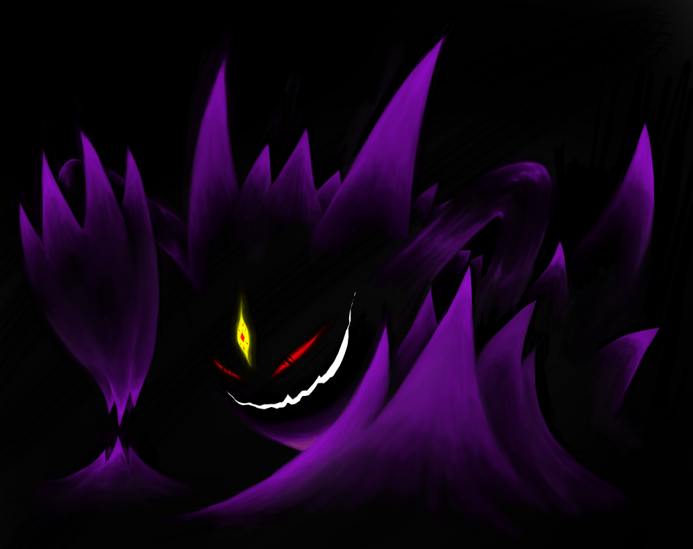 mega gengar wallpaper