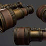 Vintage pair of binoculars