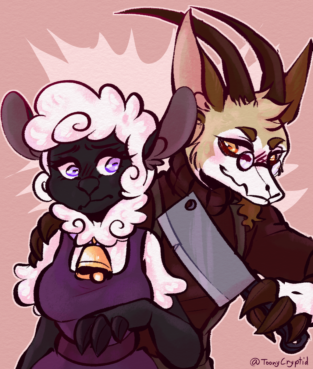 Deviantart Grumpy Goat Threating goat by ToonyCryptid on DeviantArt