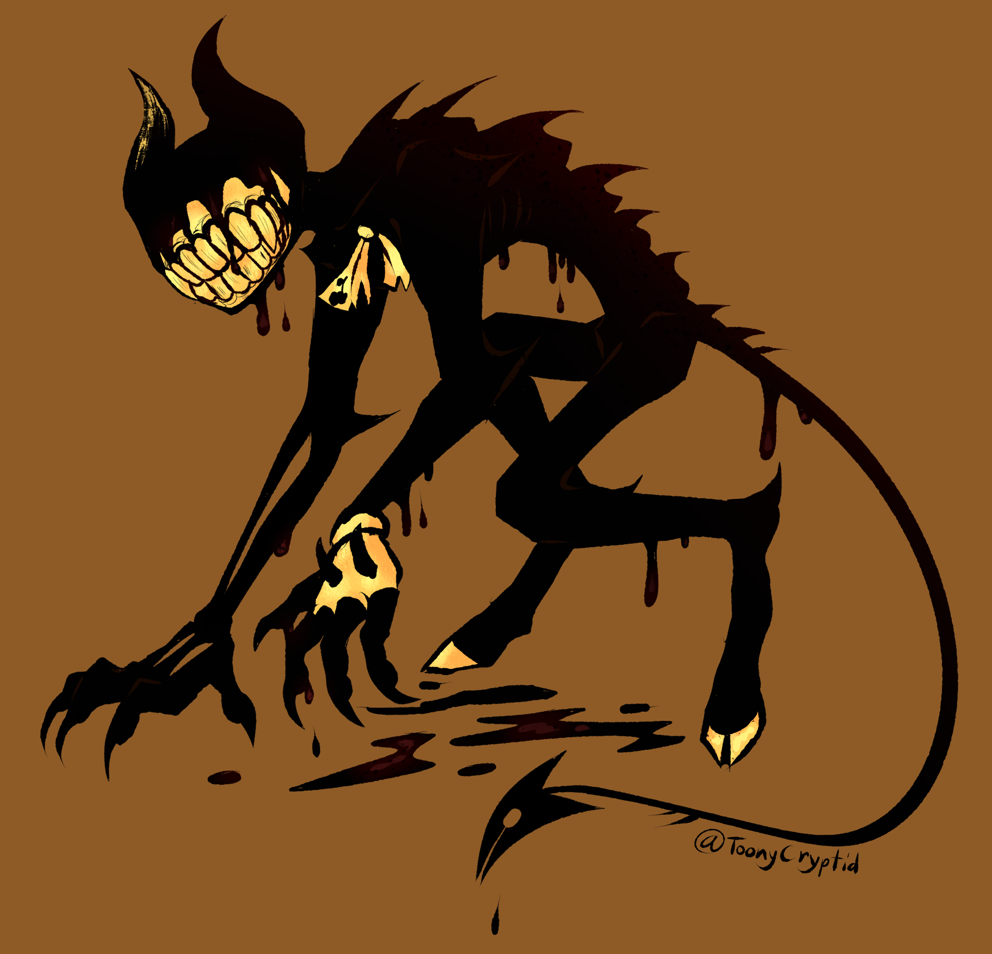 Ink Demon. by ToonyCryptid on DeviantArt