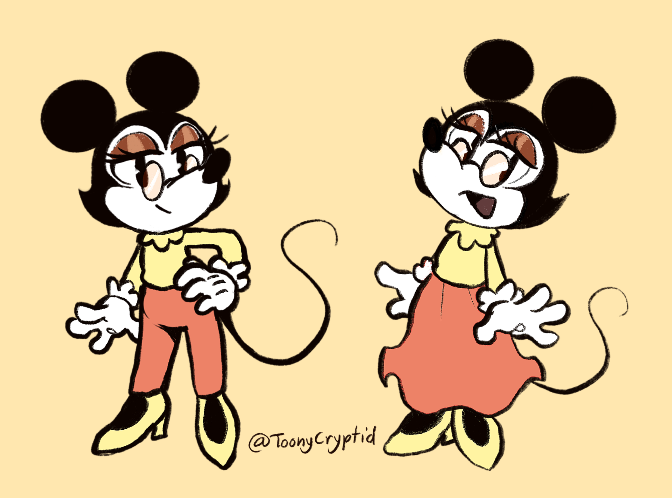 Toonycriptid Ghost Felicity Fieldmouse. by ToonyCryptid on DeviantArt