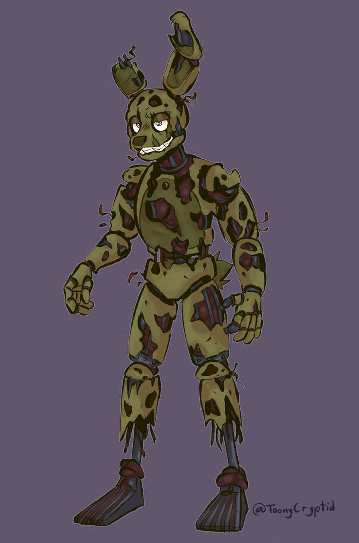 Springtrap!? by ToonyCryptid on DeviantArt