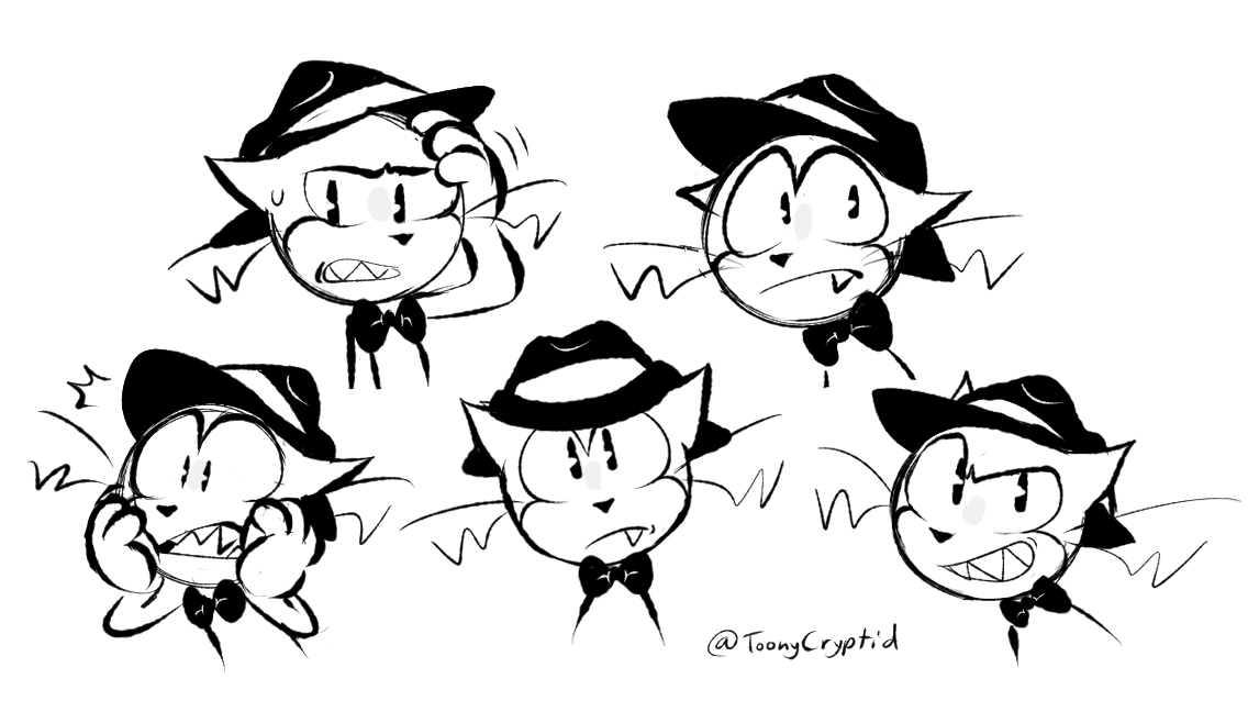 Catoon face redesign by ToonyCryptid on DeviantArt
