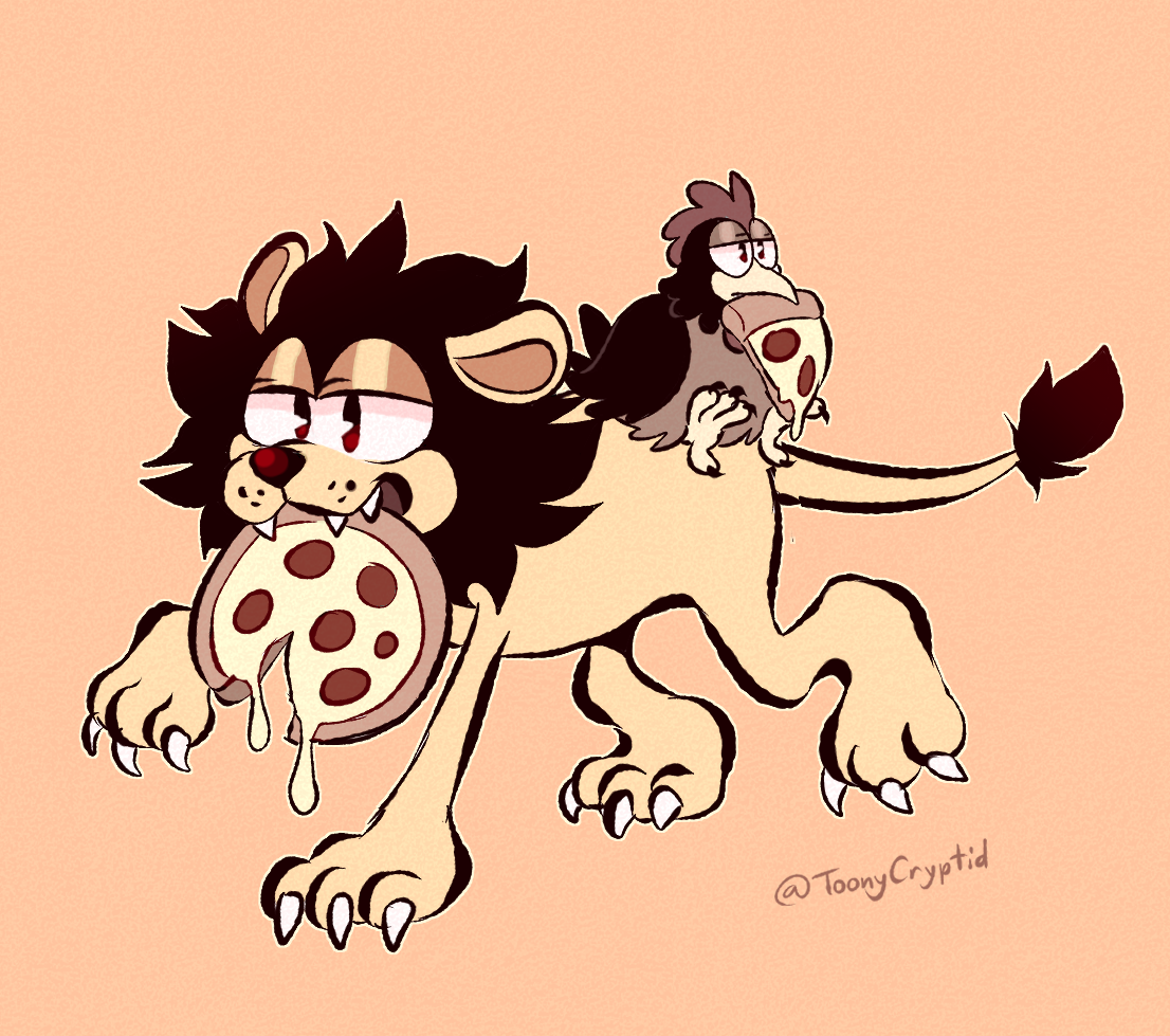 I'm a Lion Pizza Chicken