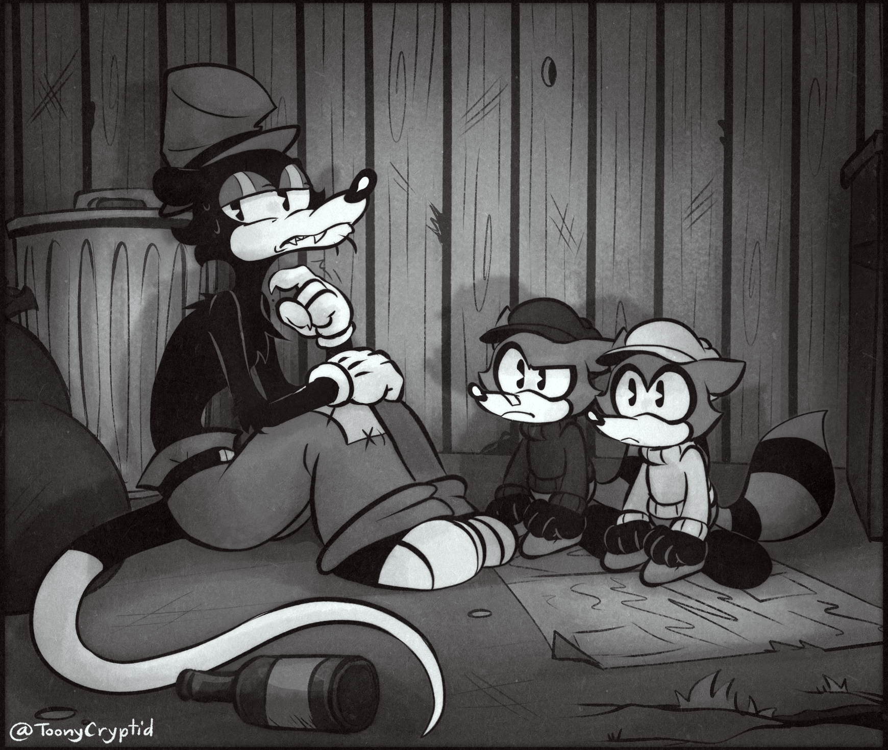 Toonycriptid Ghost Scheming? by ToonyCryptid on DeviantArt