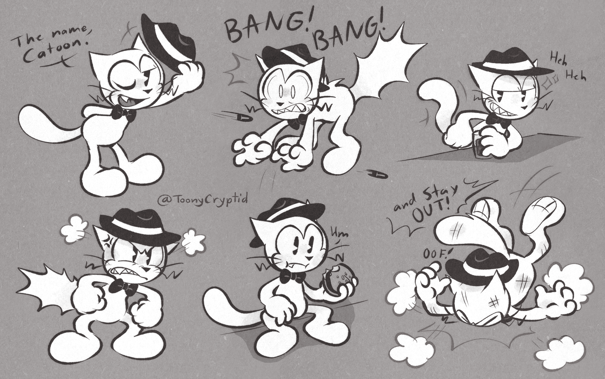 Everyone Caton Catoon being Catoon. by ToonyCryptid on DeviantArt