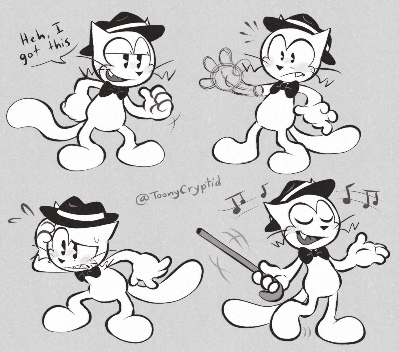 Toonycriptid Ghost Catoon art. by ToonyCryptid on DeviantArt