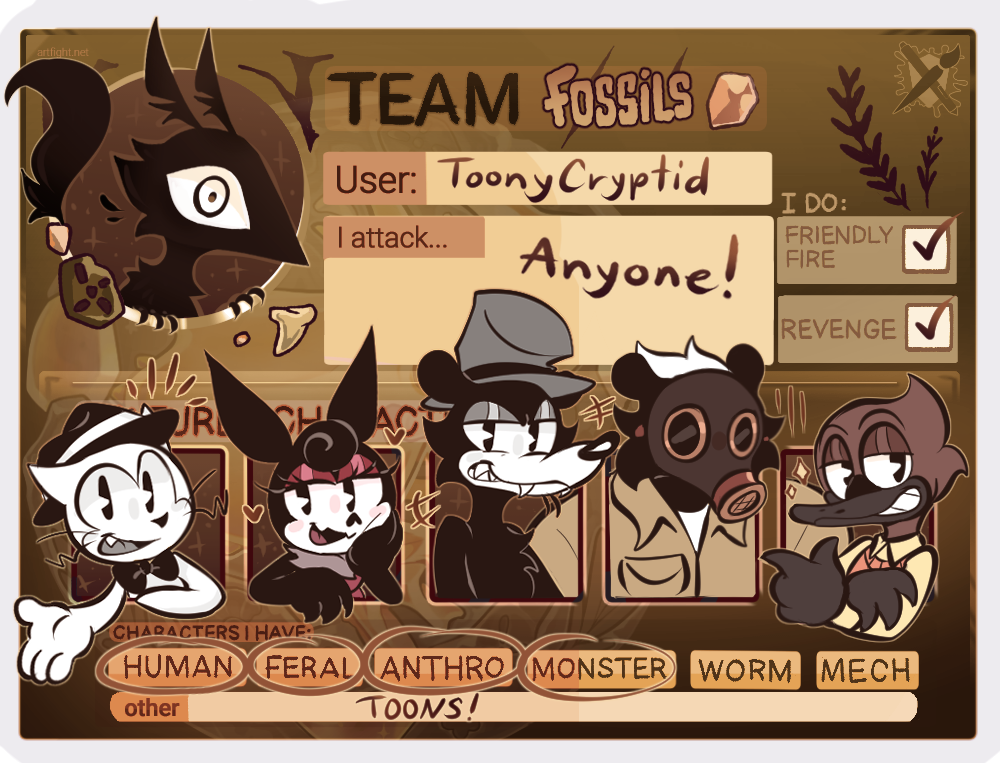 Toonycriptid Ghost Art Fight 2025 by ToonyCryptid on DeviantArt