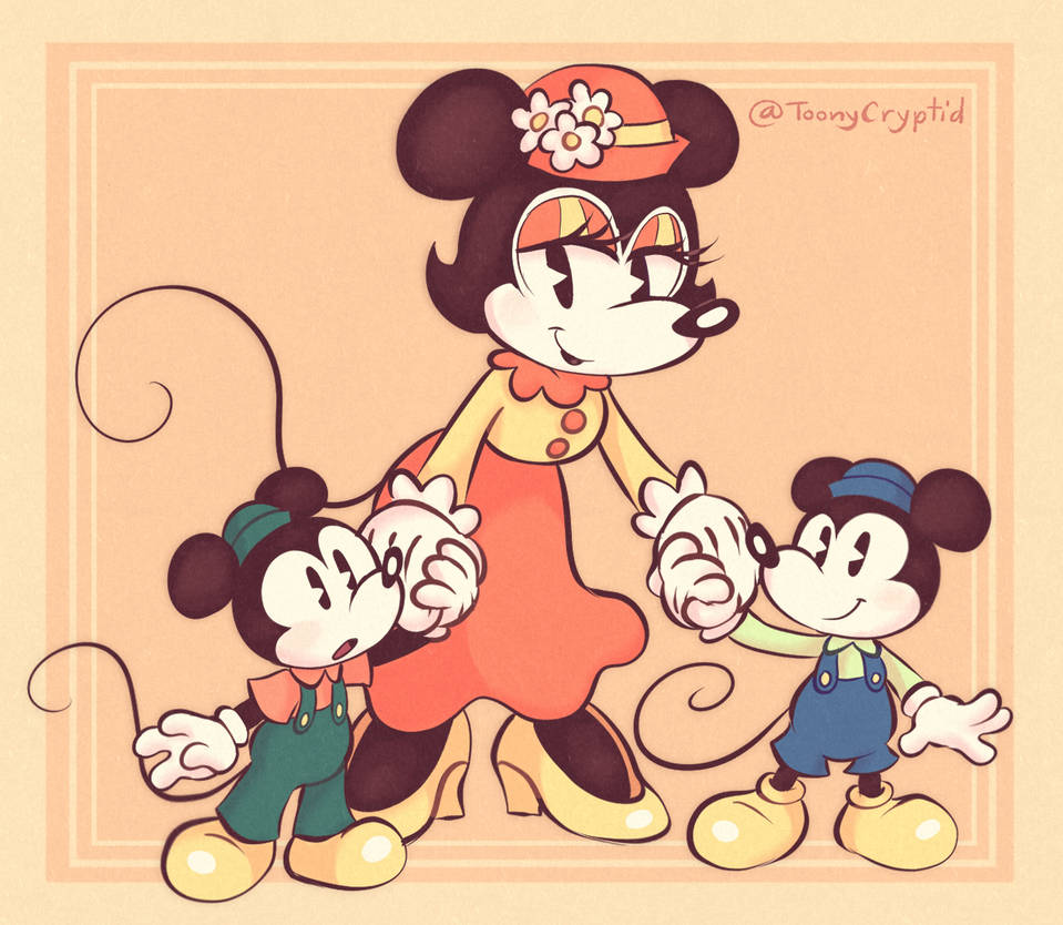 Felicity Fieldmouse With Her Sons Morty And Ferdie By ToonyCryptid On felicity-fieldmouse-with-her-sons-morty-and-ferdie-by-toonycryptid-on