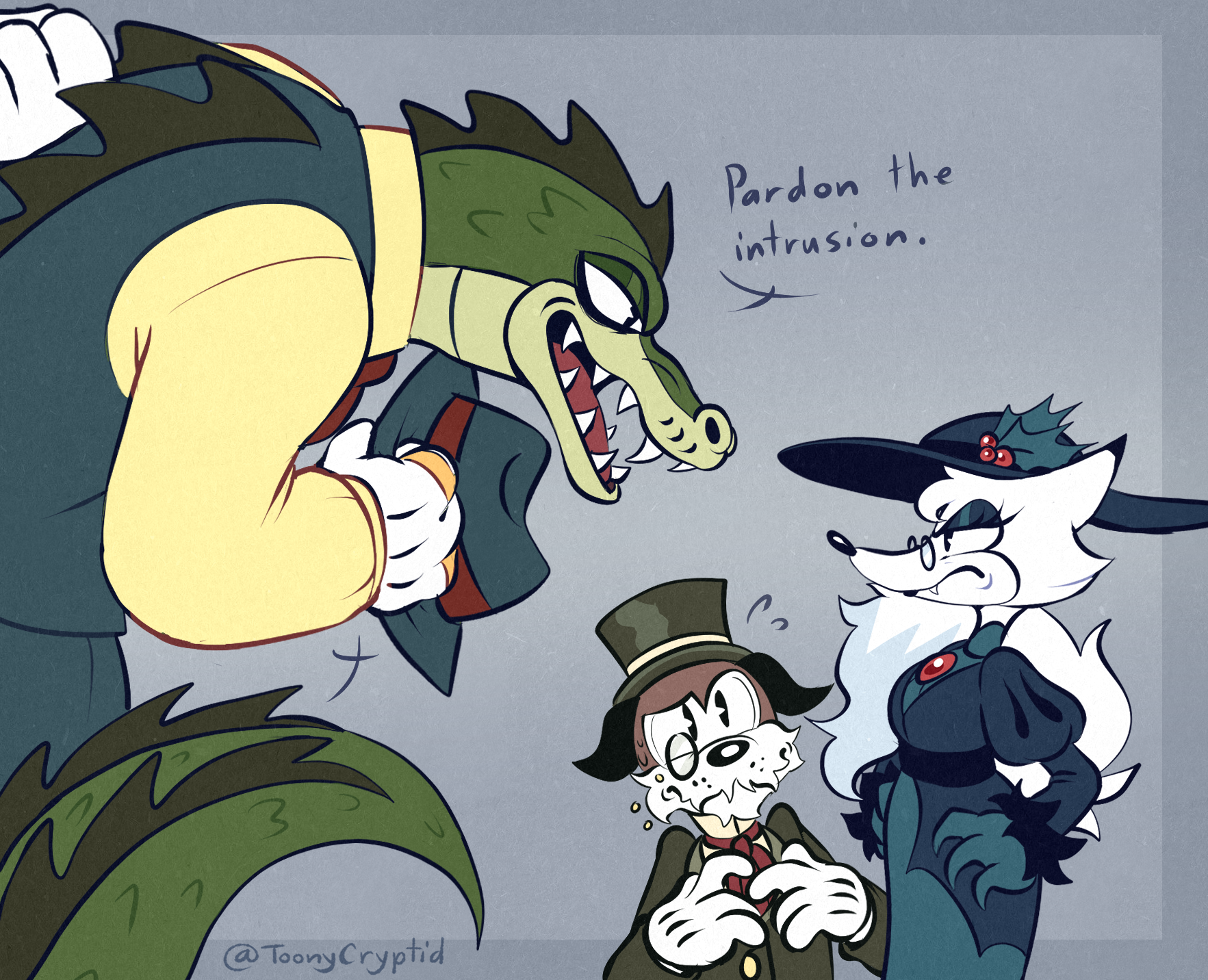 Toonycriptid Ghost Uninvited guests. by ToonyCryptid on DeviantArt