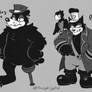Bootleg Pete and Oscar.