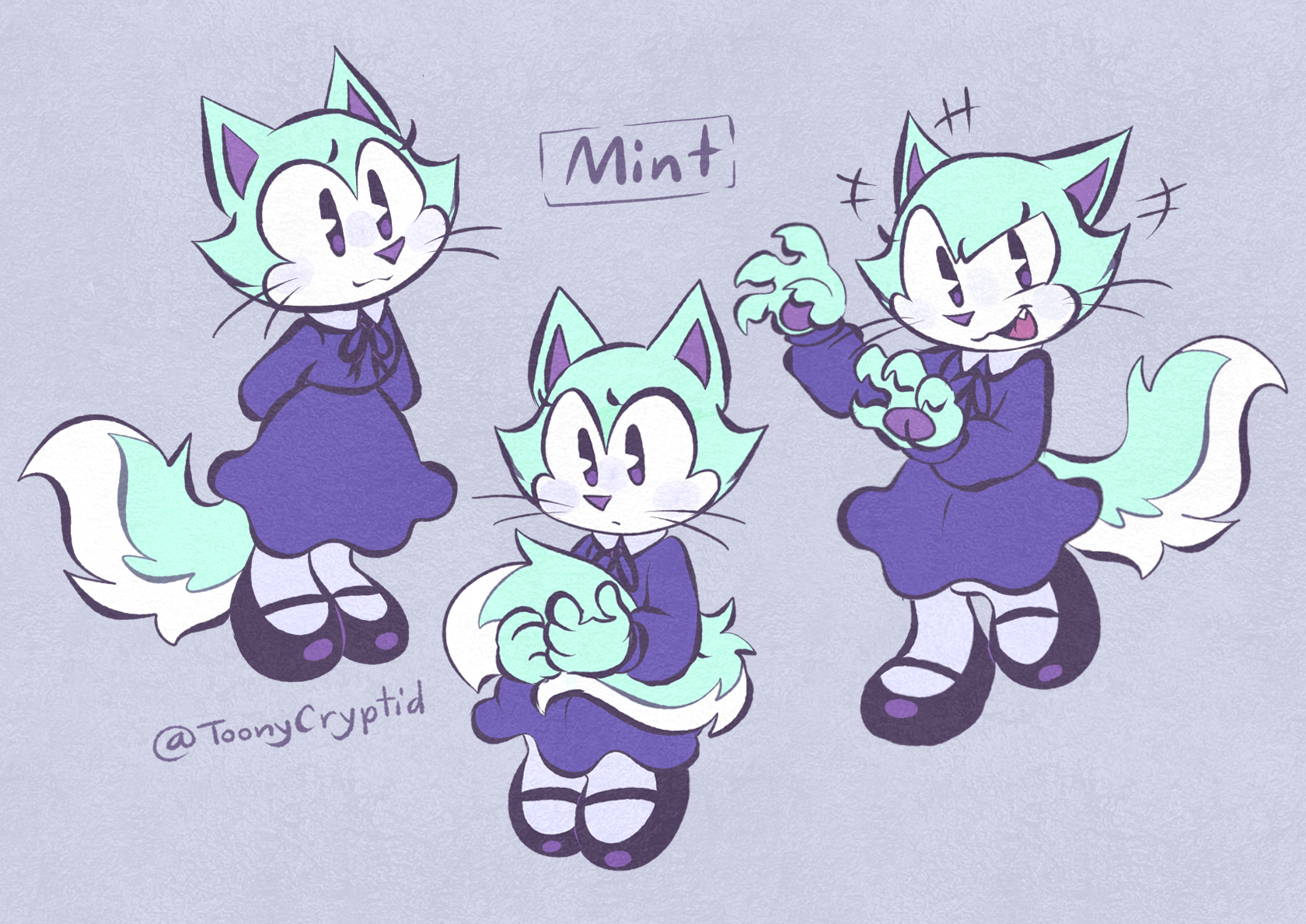 Toonycriptid Ghost Minty Mint Min. by ToonyCryptid on DeviantArt