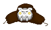Togedemaru in ushanka-hat by Natalya-Chan