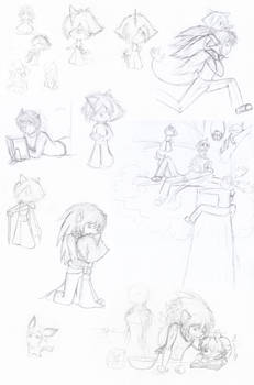 Pokeversion: sketches