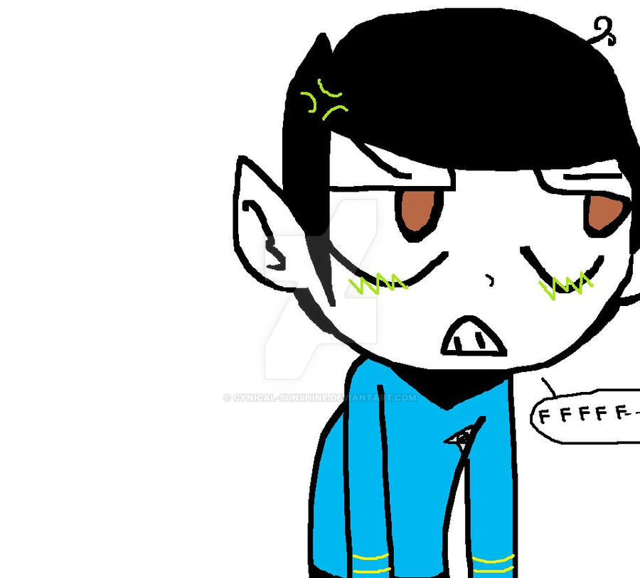 Spock is not amused :I