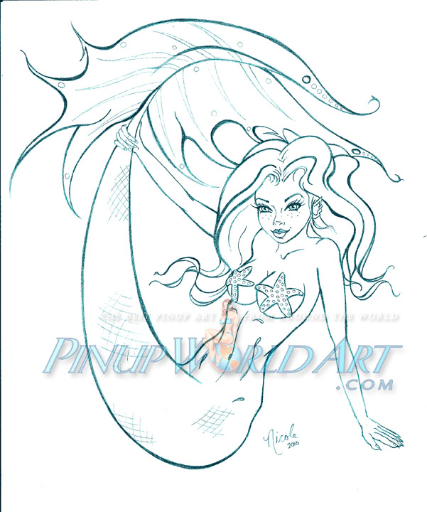 Mermaid Cartoon